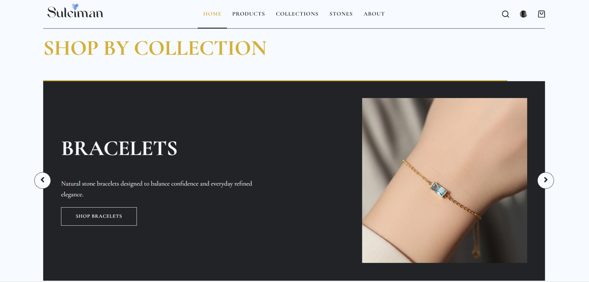 SULEIMAN Stones — E-Commerce